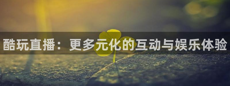 酷玩直播：更多元化的互动与娱乐体验
